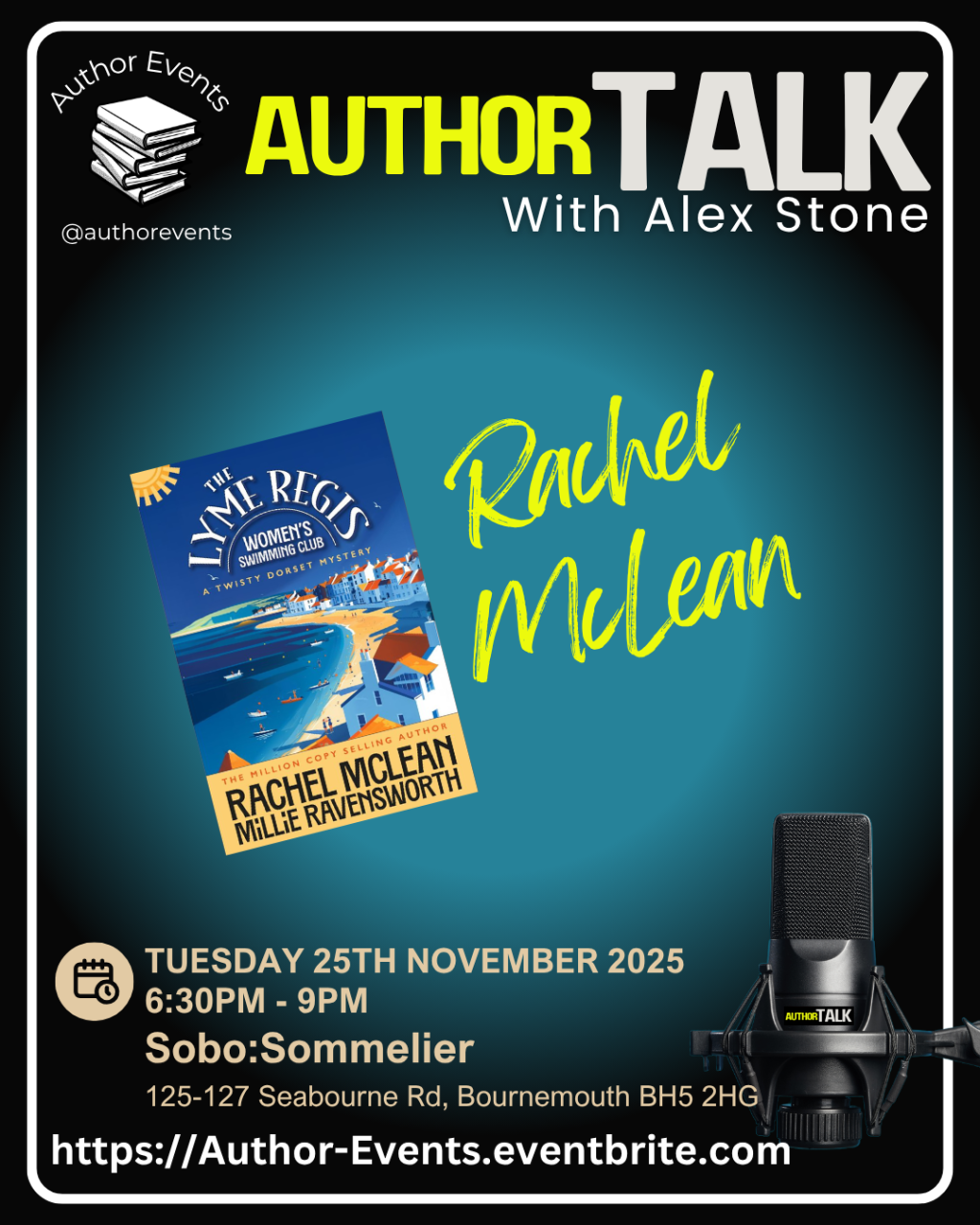 Author Talk: Rachel McLean