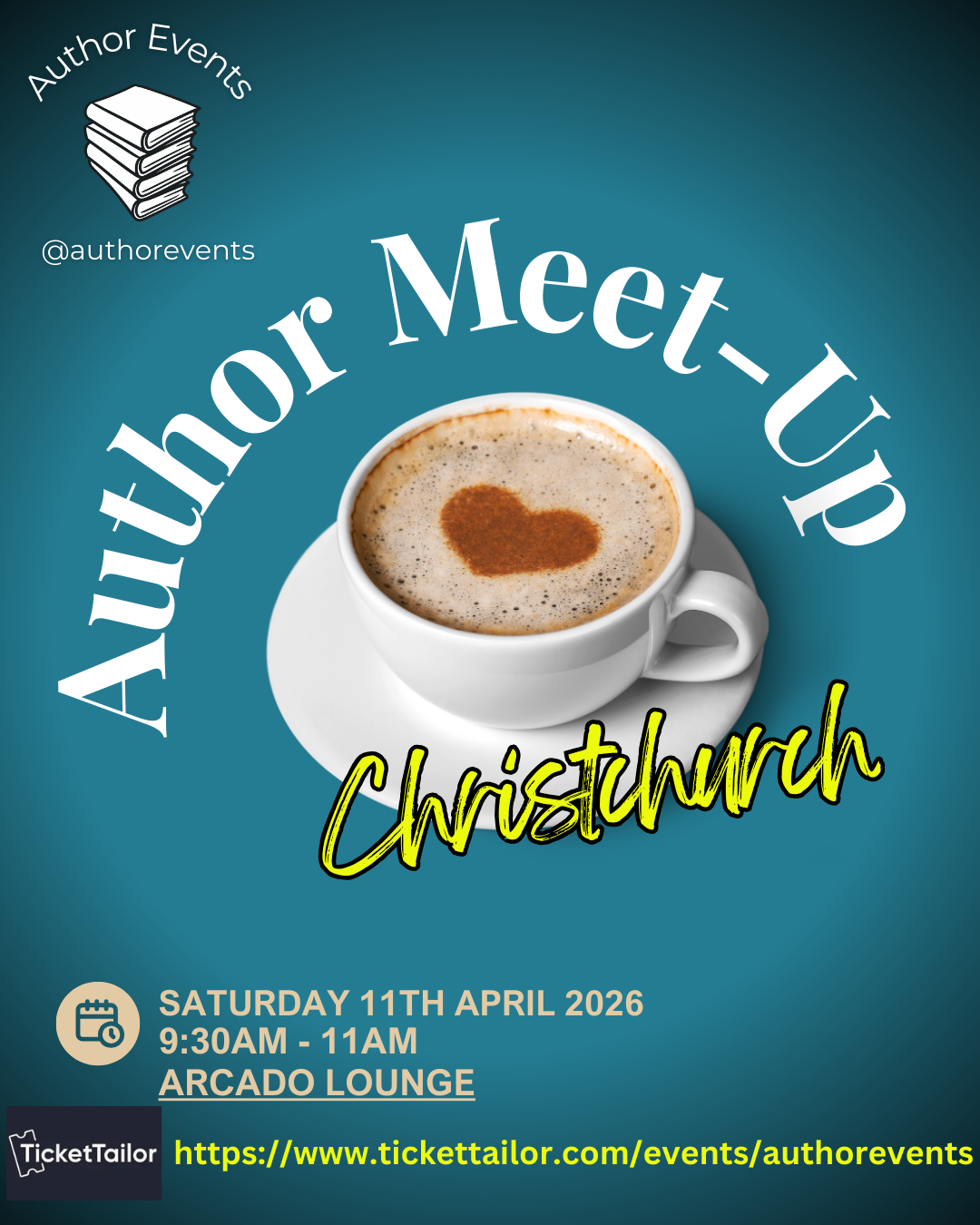 Author Meet-Up – Christchurch