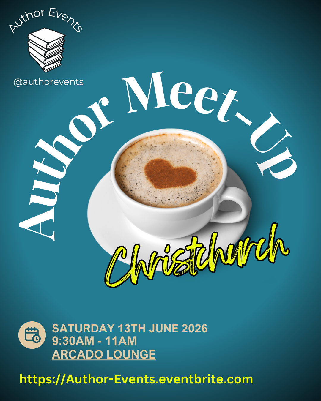 Author Meet-Up – Christchurch