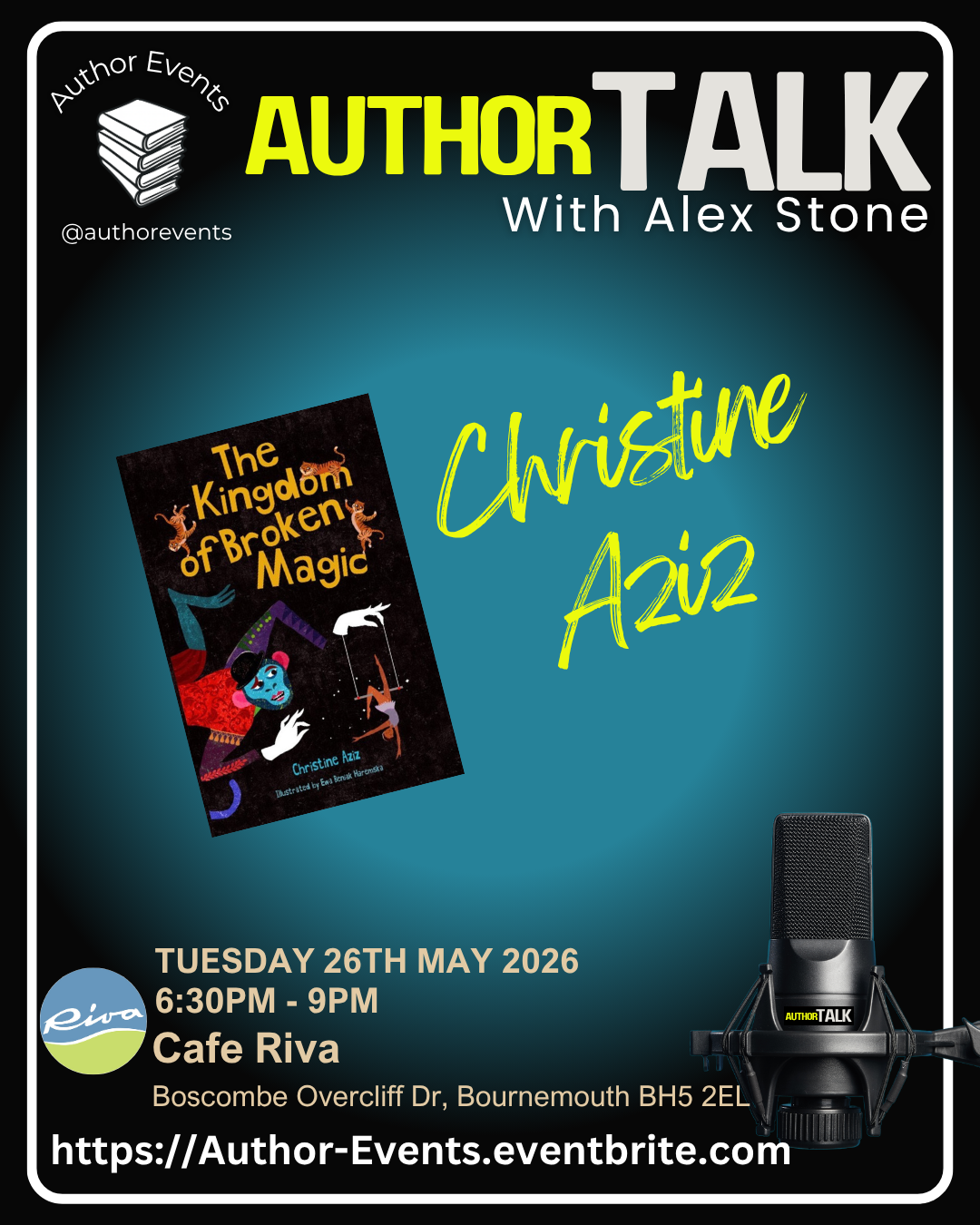 Author Talk: Christine Aziz